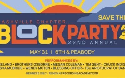 Recording Academy’s 22nd Annual Nashville Chapter Block Party